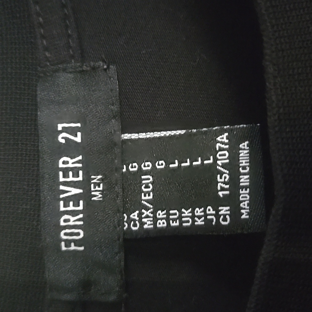 H&M Men's Black Long Sleeve Shirt - Picture 2 of 4